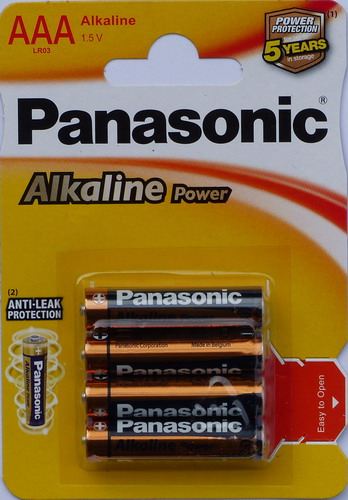 BATERIA PANASONIC R-3 AAA Alkaliczne Power