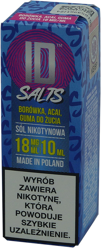 LIQUID Liquider SALTS BorówkaAcai