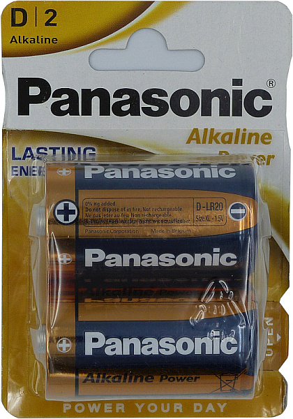 BATERIA PANASONIC R-20 Alkaliczne Power